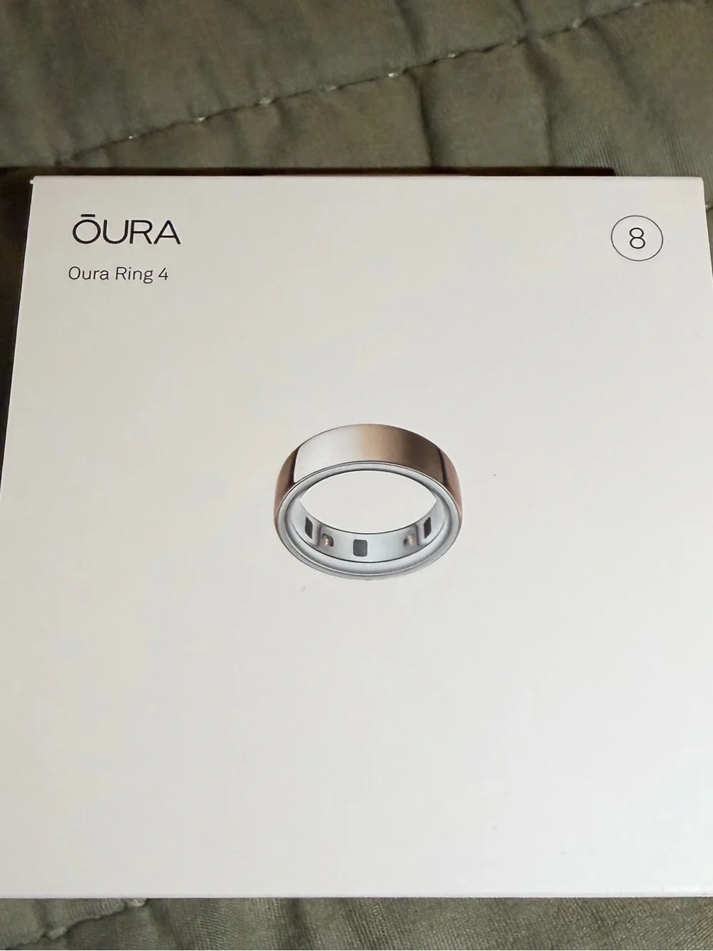 Ōura Ring 4 - Rose Gold sz8 *NIB*